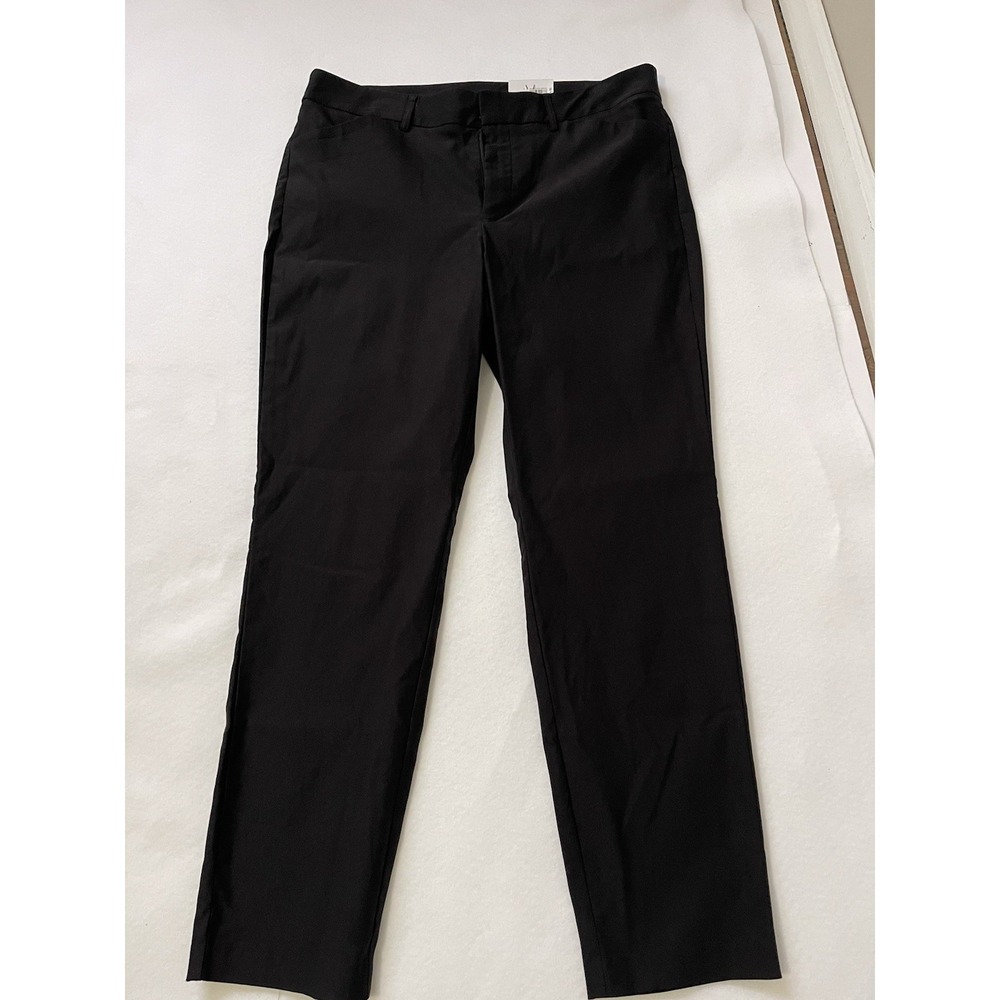 Nine West High Rise Ankle Stretch Mineral Black chic spandex casual business